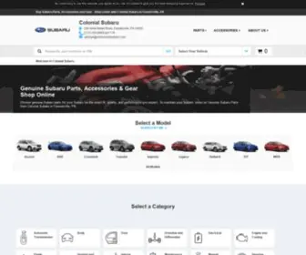 Subarupartsamerica.com(Subaru Parts) Screenshot