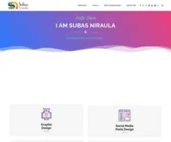 Subasniraula.com.np(Subas Niraula) Screenshot