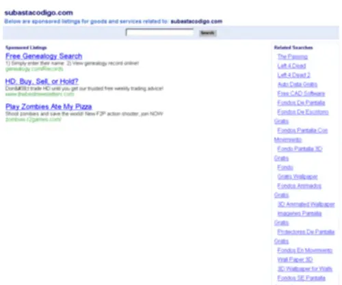 Subastacodigo.com(Subastacodigo) Screenshot