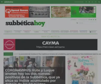 Subbeticahoy.com(Subbética) Screenshot