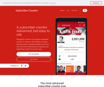 Subcount.app(Subscriber Counter) Screenshot