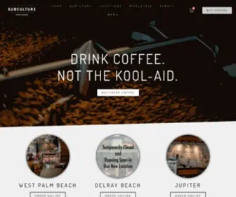 Subculturecoffee.com(Subculture coffee roasters) Screenshot