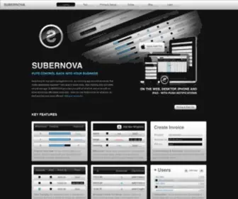 Subernova.com(Project management) Screenshot
