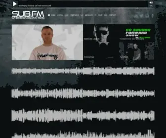 Sub.fm(Sub FM are committed to giving you the best in Bass Music. Playing) Screenshot