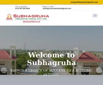 Subhagruha.in(Gated Community Plots & Layouts Vizag) Screenshot