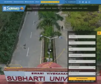 Subharti.org(Subharti University) Screenshot
