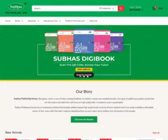 Subhasbooks.com(Subhas Publishing House PVT LTD) Screenshot
