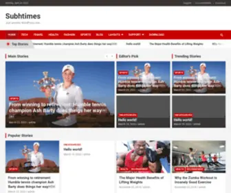 Subhtimes.com(Home) Screenshot