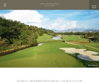 SubicGolf.com(Subic International Golf Club) Screenshot