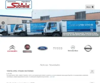 Subiela.es(Carrocerías) Screenshot