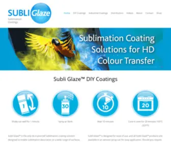 Subliglaze.com(Subli Glaze) Screenshot