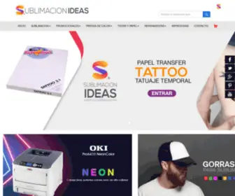 Sublimacionideas.com.mx(SUBLIMACION IDEAS COLOR MAKE) Screenshot