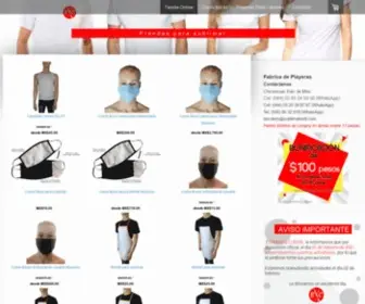 Sublimatextil.com(Playeras para Sublimar) Screenshot