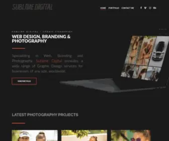 Sublime-Digital.com(Sublime Digital official website) Screenshot