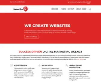 Sublimedzine.com(Affordable Web Design SEO) Screenshot