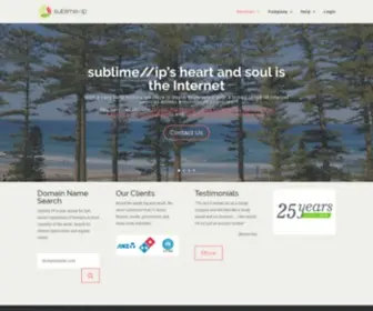 Sublimeip.com(Sublime IP) Screenshot