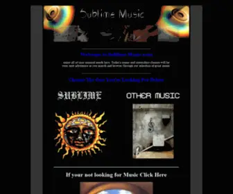 Sublimemusic.com(Sublime Music) Screenshot