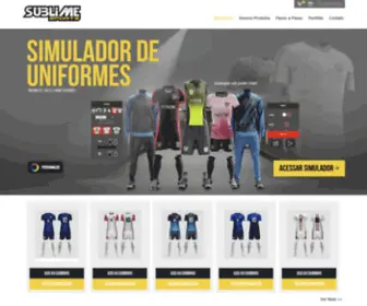 Sublimesports.com.br(Site) Screenshot