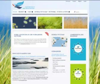 Submariner-Project.eu(Improving the Baltic Sea environment and economies) Screenshot