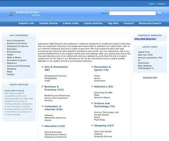 Submissionwebdirectory.com(Submission Marketing Web Directory) Screenshot