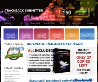 Submit-Trackback.com(Trackback Submitter) Screenshot