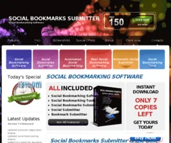 Submitbookmark.com(Automatic Social Bookmarking Software) Screenshot