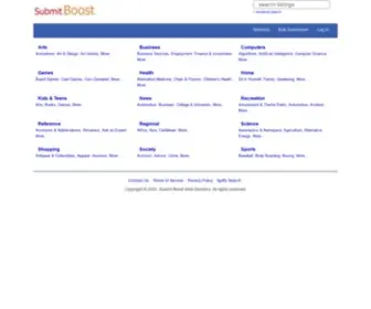 Submitboost.com(Submit Boost Web Directory) Screenshot