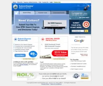 Submitcentre.com(Home) Screenshot