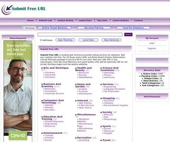 Submitfreeurl.net(Submit Free URL) Screenshot