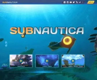 Subnauticagame.com(Subnautica) Screenshot