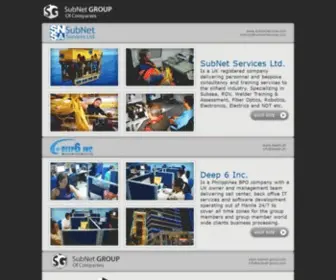 Subnet-Group.com(SubNet Group of Companies) Screenshot