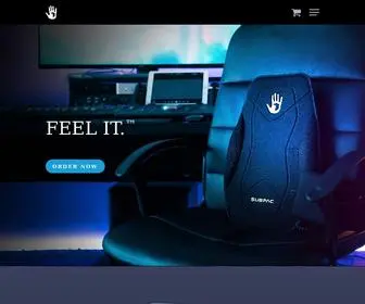 Subpac.com(SUBPAC is the first fully integrated audio system) Screenshot