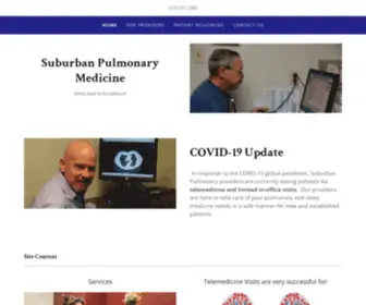 Subpul.com(Suburban Pulmonary Medicine) Screenshot