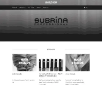 Subrinaprofessional.com(Subrina Professional) Screenshot