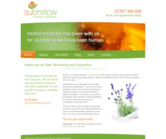 Subristow.co.uk(Herbal medicine) Screenshot