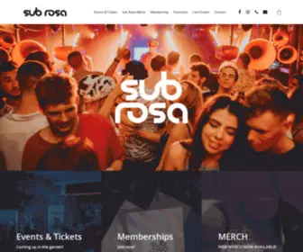 Subrosa.club(Sub rosa brisbane) Screenshot