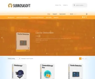 Subrosasoft.com Screenshot