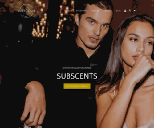 Subscents.co.uk(Luxurious Fragrances) Screenshot