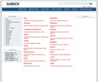 Subscr.com(All dot) Screenshot