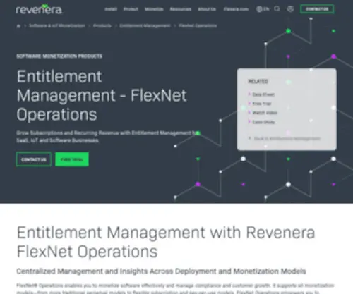 Subscribenet.com(FlexNet Operations) Screenshot