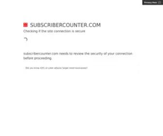 Subscribercounter.com(YouTube Subscriber Counter (YTSC)) Screenshot