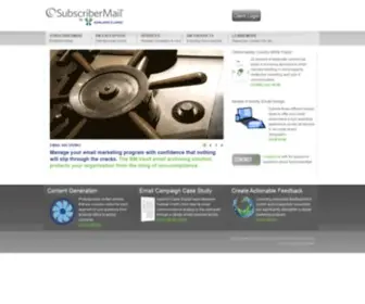 Subscribermail.com(Email marketing) Screenshot