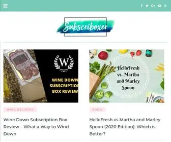 Subscriboxer.com(Subscriboxer) Screenshot
