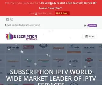 Subscription-IPTV.com(SUBSCRIPTION IPTV) Screenshot