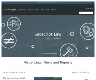 Subscriptlaw.com(Subscript Law) Screenshot