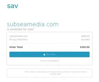 Subseamedia.com(The premium domain name) Screenshot