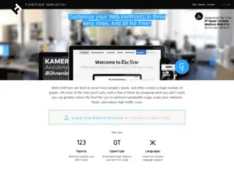 Subsetter.com(FF Subsetter) Screenshot