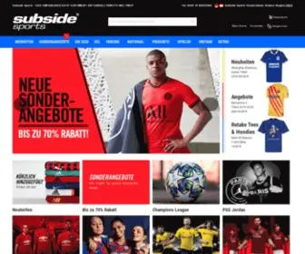 Subsidesports.de(Subside Sports) Screenshot