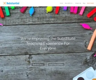 Substantialclassrooms.org(Substantial Classrooms) Screenshot