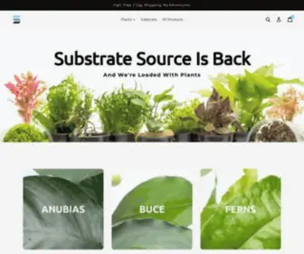 Substratesource.com(Substrate Source) Screenshot